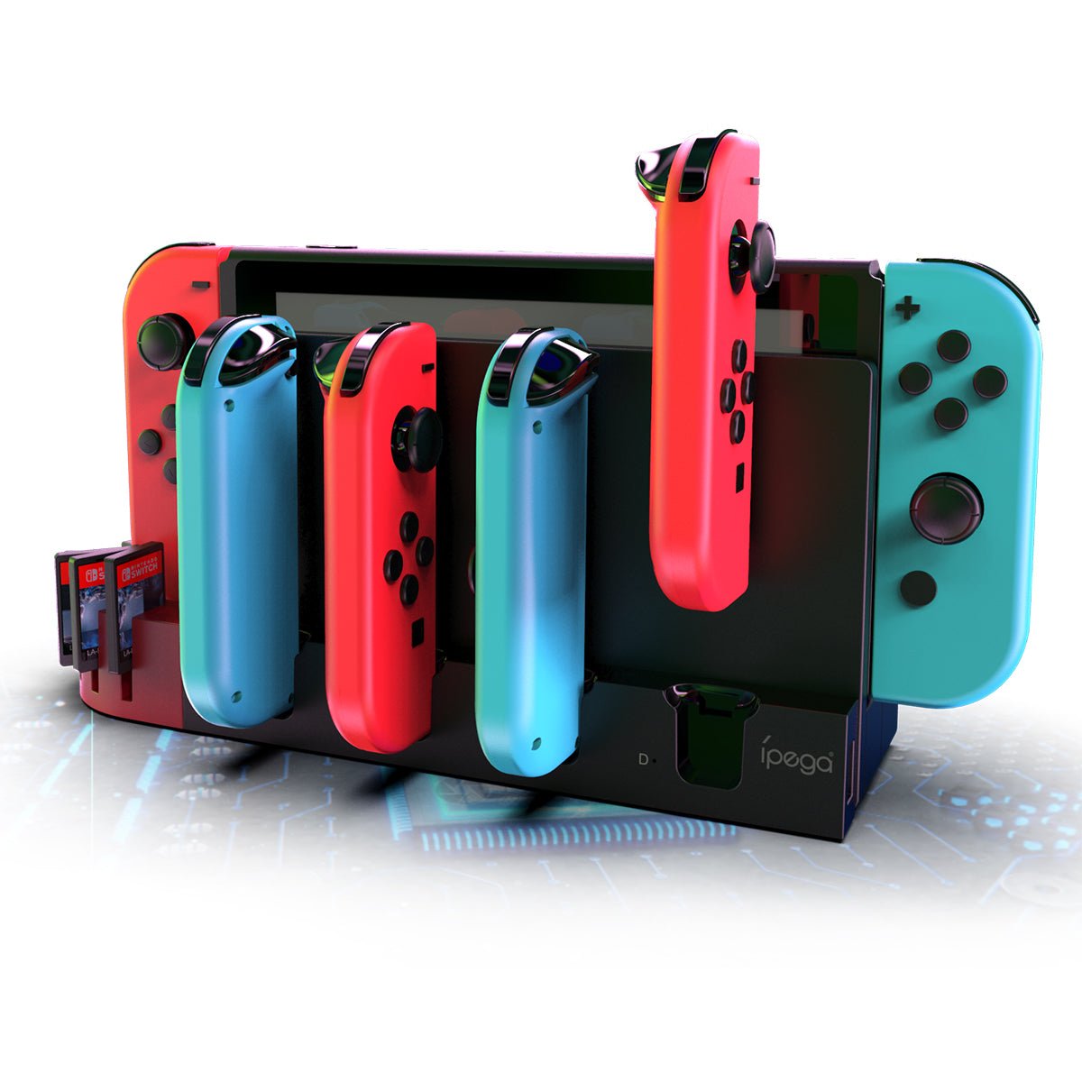 iPega luxe charging dock voor Nintendo Switch Joy - Cons - Gamesellers.nl