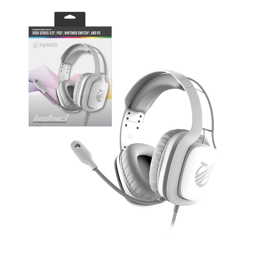 KMD Instinct Universal Gaming Headset - wit - Gamesellers.nl