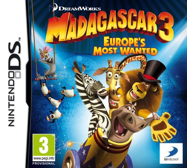 Madagascar 3: Europe&#39;s most wanted - Gamesellers.nl