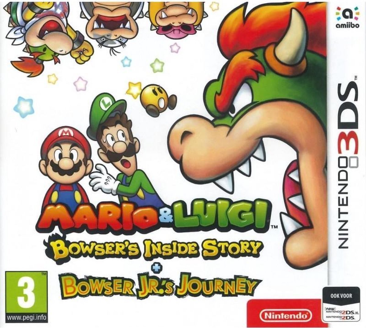 Mario and Luigi: Bowser&#39;s Inside Story + Bowser Jr.&#39;s Journey - Gamesellers.nl