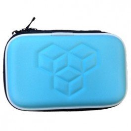 Memoryfoam case turquoise voor Nintendo DS Lite / Nintendo DSi - Gamesellers.nl