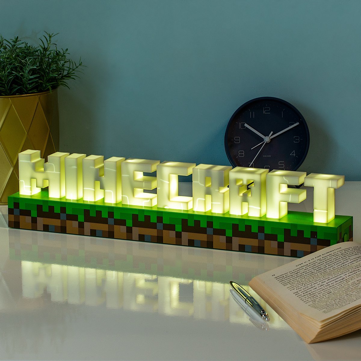 Minecraft logo light - Gamesellers.nl