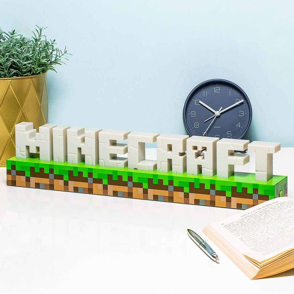 Minecraft logo light - Gamesellers.nl