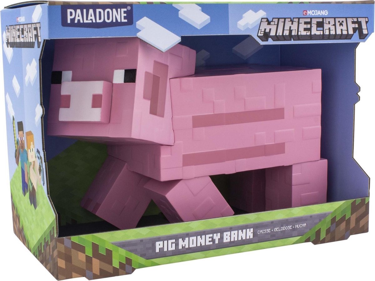 Minecraft piggy bank - Gamesellers.nl