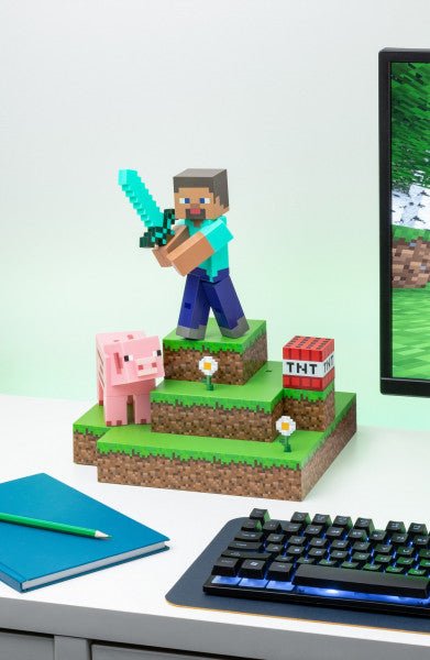 Minecraft Steve Diorama light - Gamesellers.nl