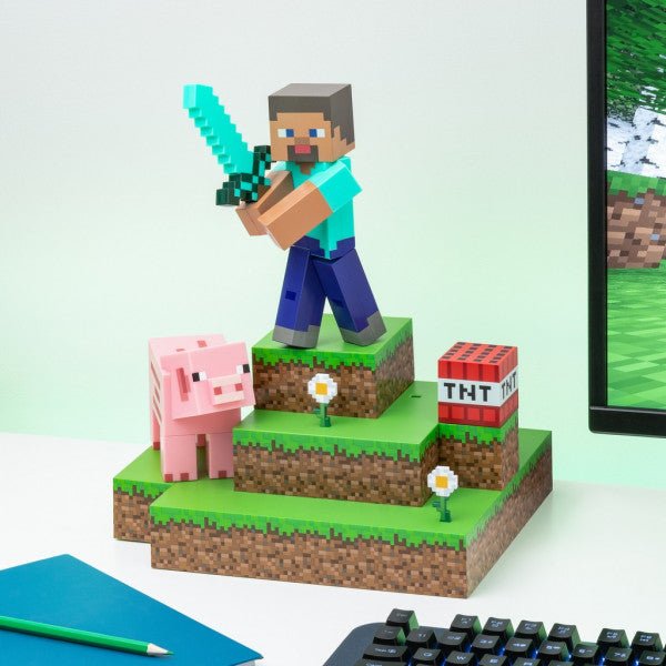 Minecraft Steve Diorama light - Gamesellers.nl