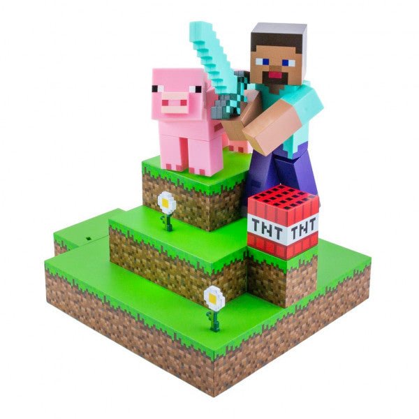 Minecraft Steve Diorama light - Gamesellers.nl