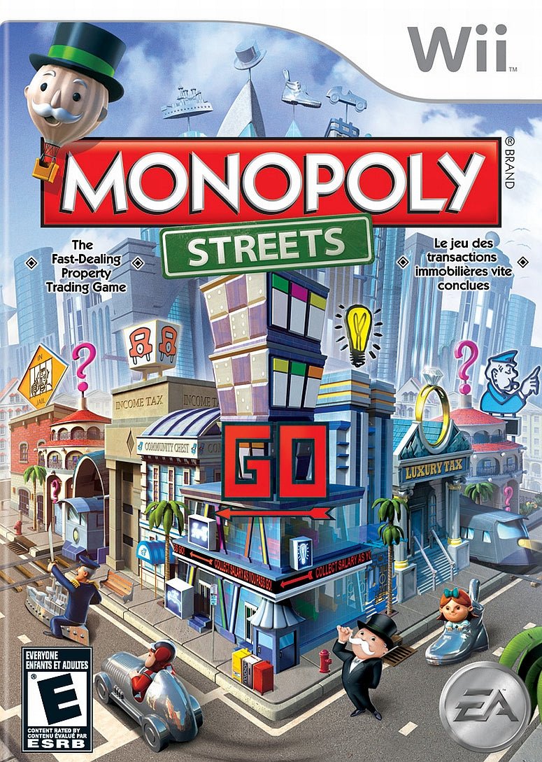 Monopoly streets - Gamesellers.nl