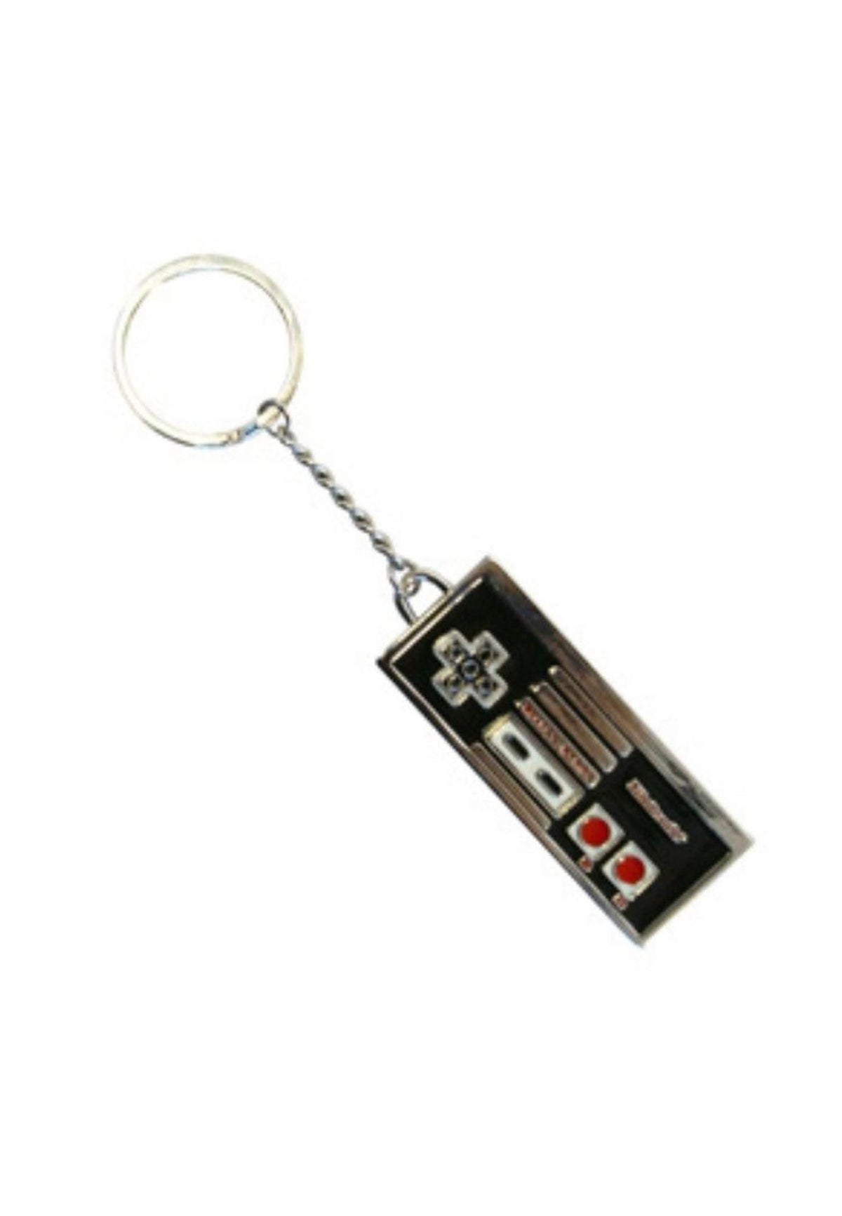 NES controller enameled metal Keychain - Gamesellers.nl