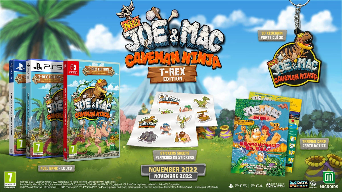 New Joe and Mac: Caveman Ninja Limited Edition - Gamesellers.nl