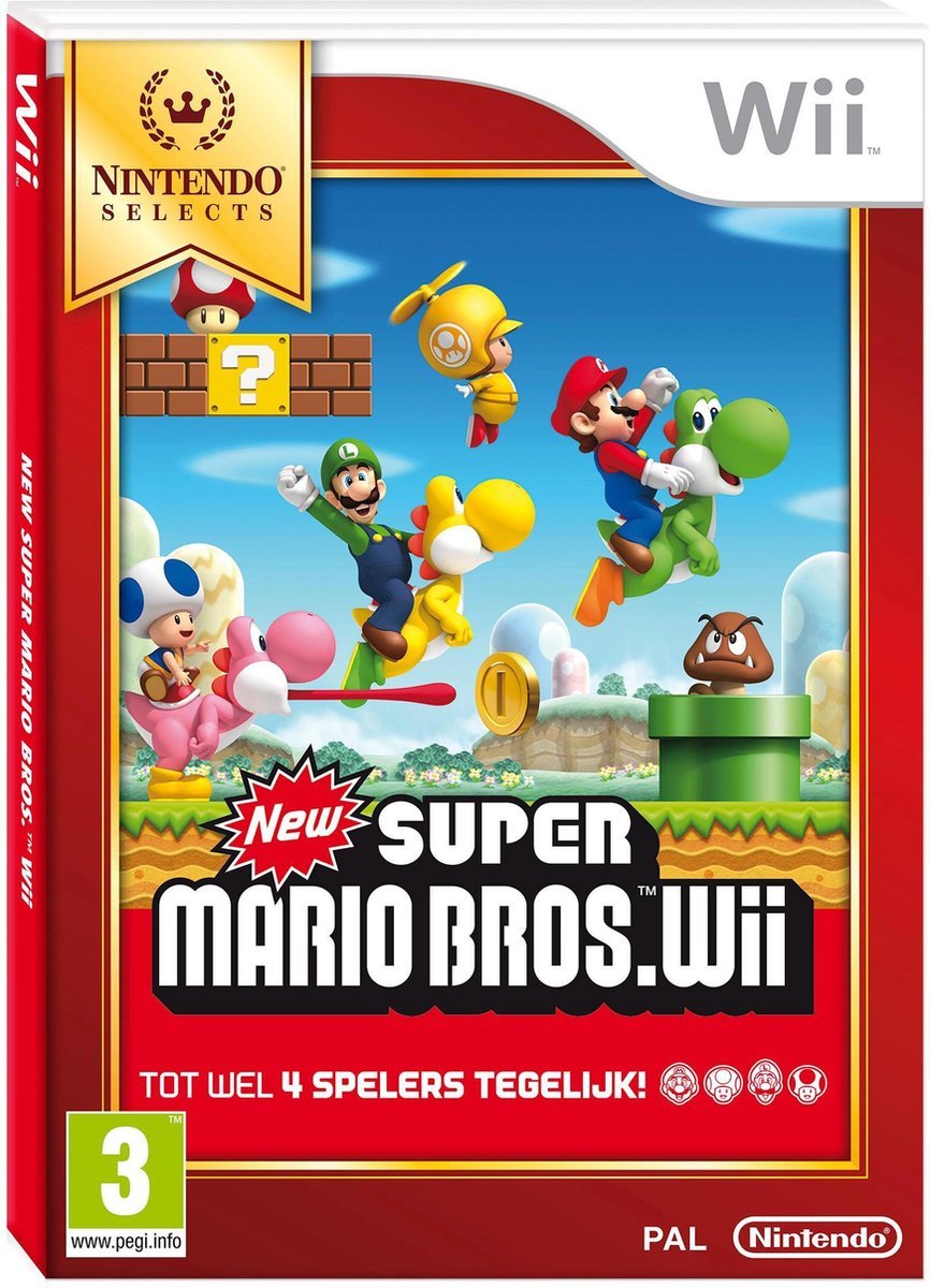 New super Mario bros Wii - Gamesellers.nl