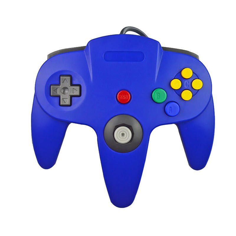 Nintendo 64 controller 3rd party blauw - Gamesellers.nl