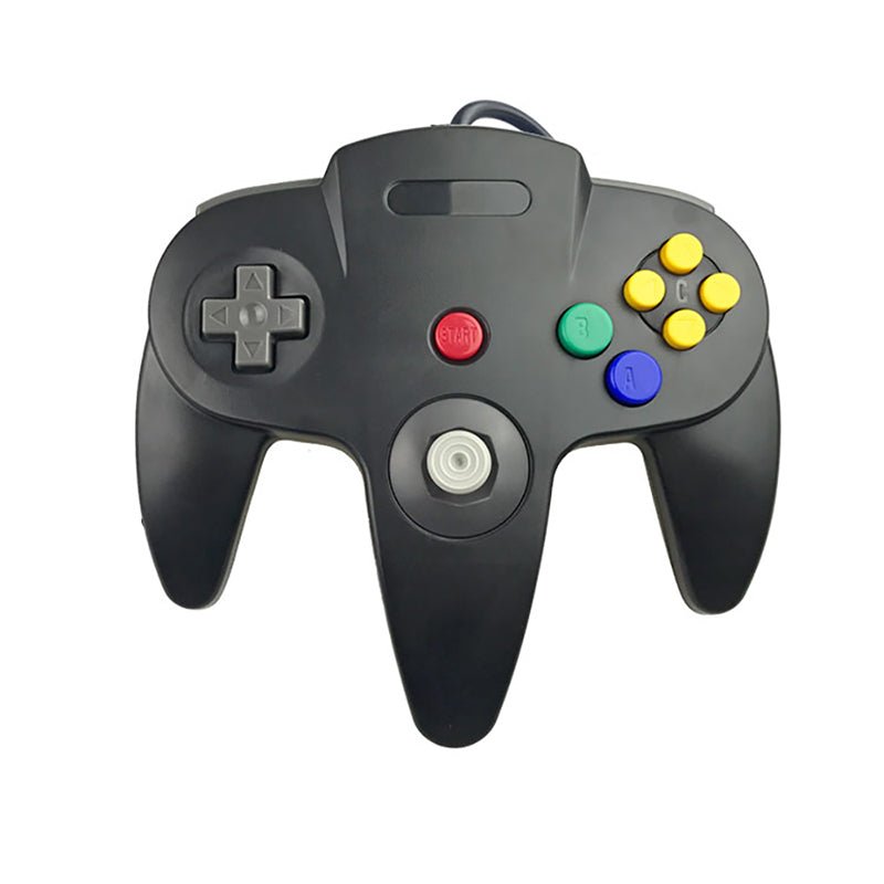 Nintendo 64 controller 3rd party zwart - Gamesellers.nl