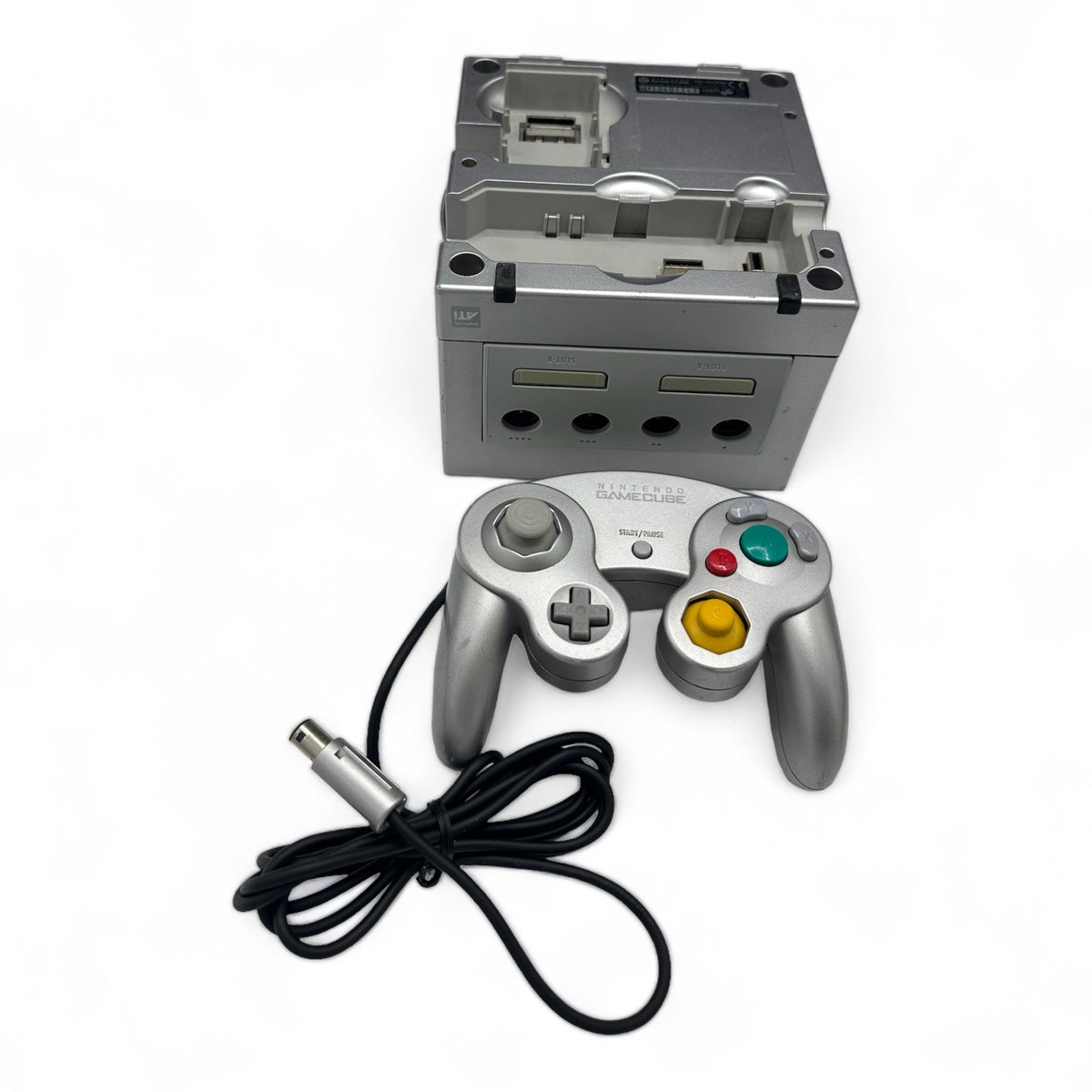 Nintendo Gamecube platinum silver + originele controller - Gamesellers.nl