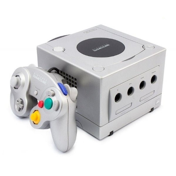 Nintendo Gamecube platinum silver + originele controller - Gamesellers.nl