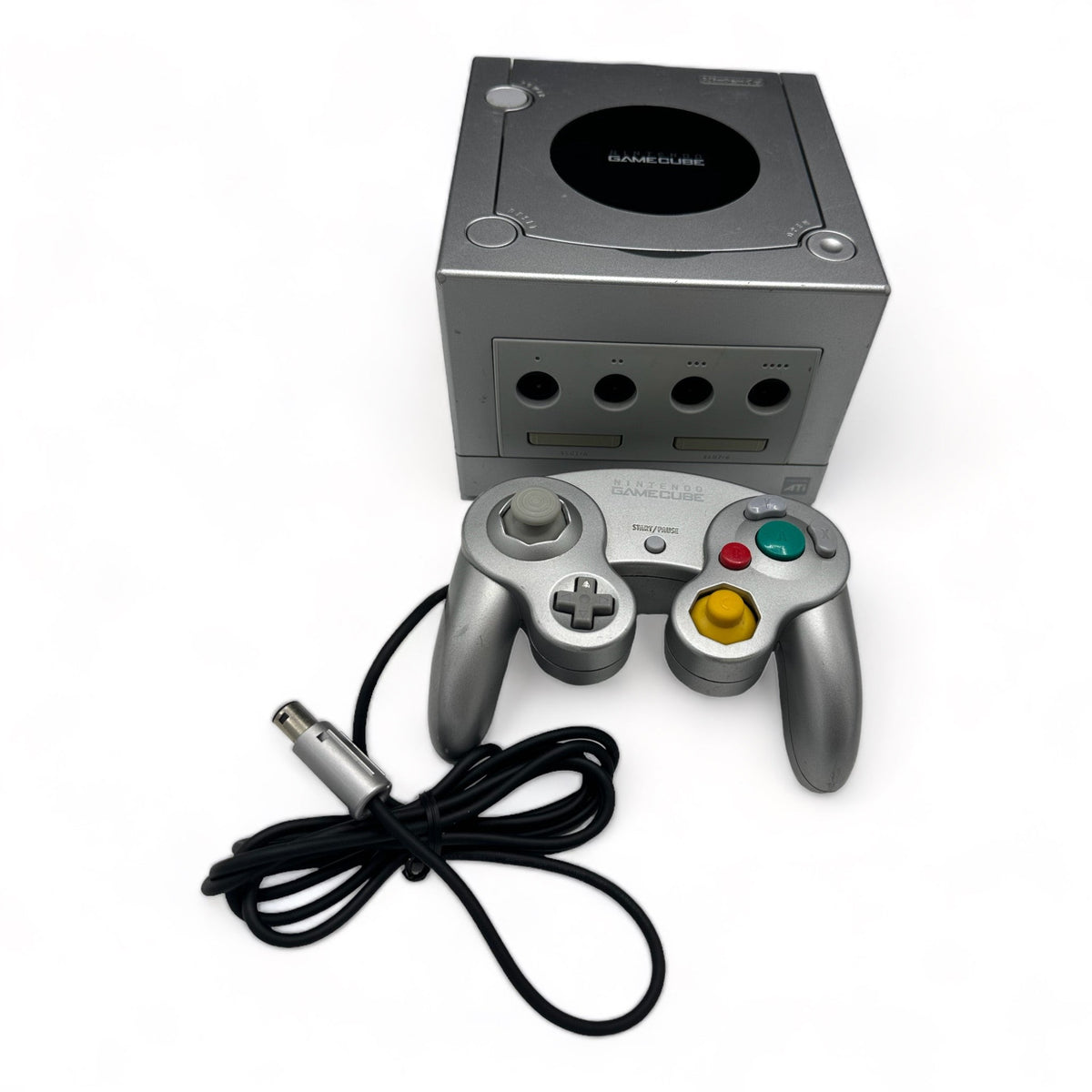 Nintendo Gamecube platinum silver + originele controller - Gamesellers.nl