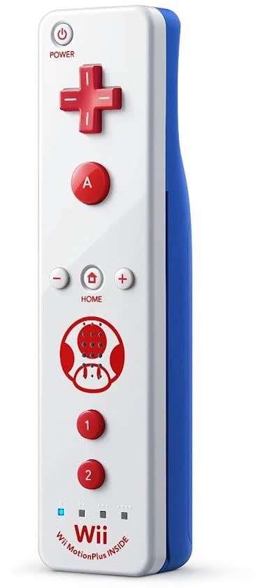 Nintendo Official Wii / Wii U Remote Plus - Toad Edition - Gamesellers.nl