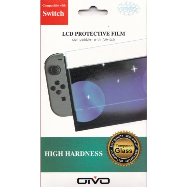 OTVO Tempered glass 9H screen protector voor Nintendo Switch - Gamesellers.nl