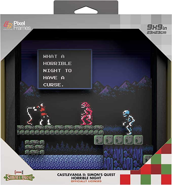 Pixel Frames - Castlevania 2 Simon&#39;s Quest Horrible Night - Gamesellers.nl