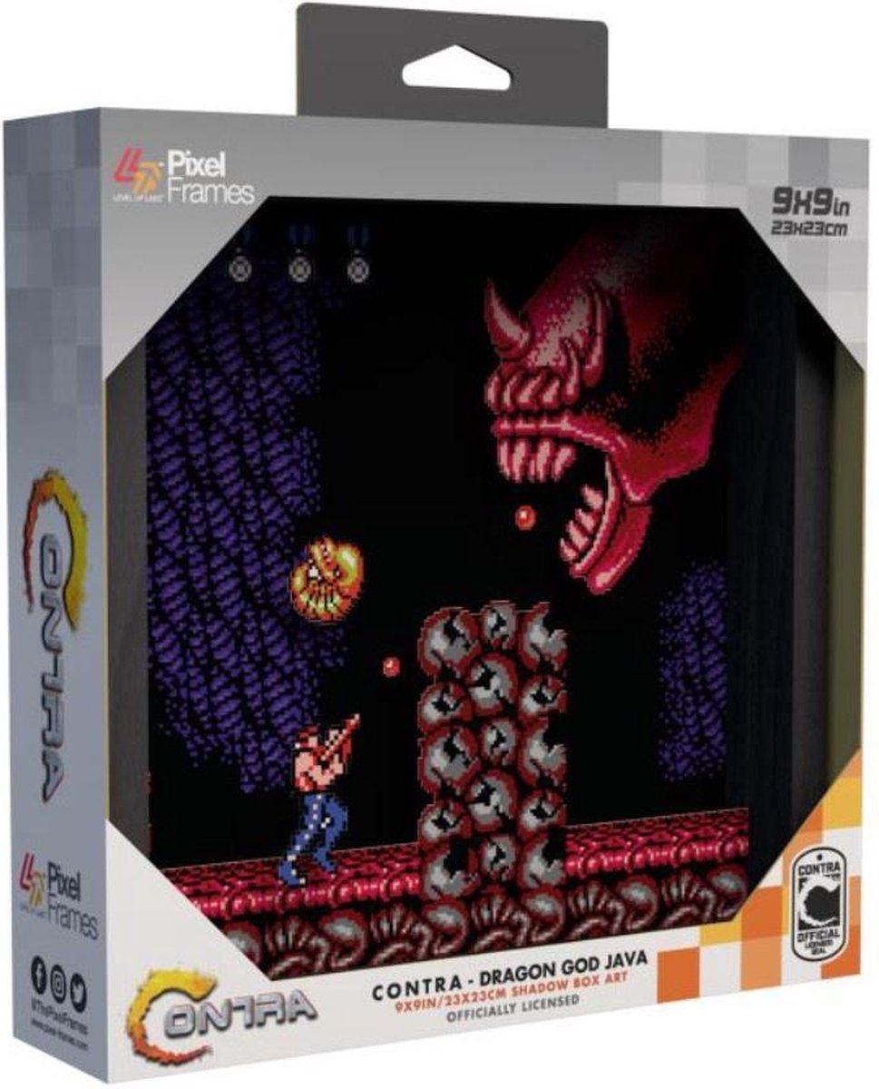 Pixel Frames - Contra Dragon god java - Gamesellers.nl