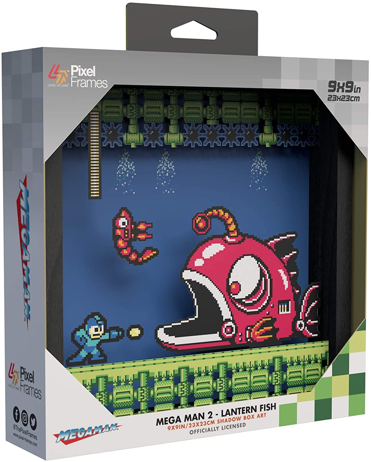 Pixel Frames - Megaman 2 Lantern Fish - Gamesellers.nl