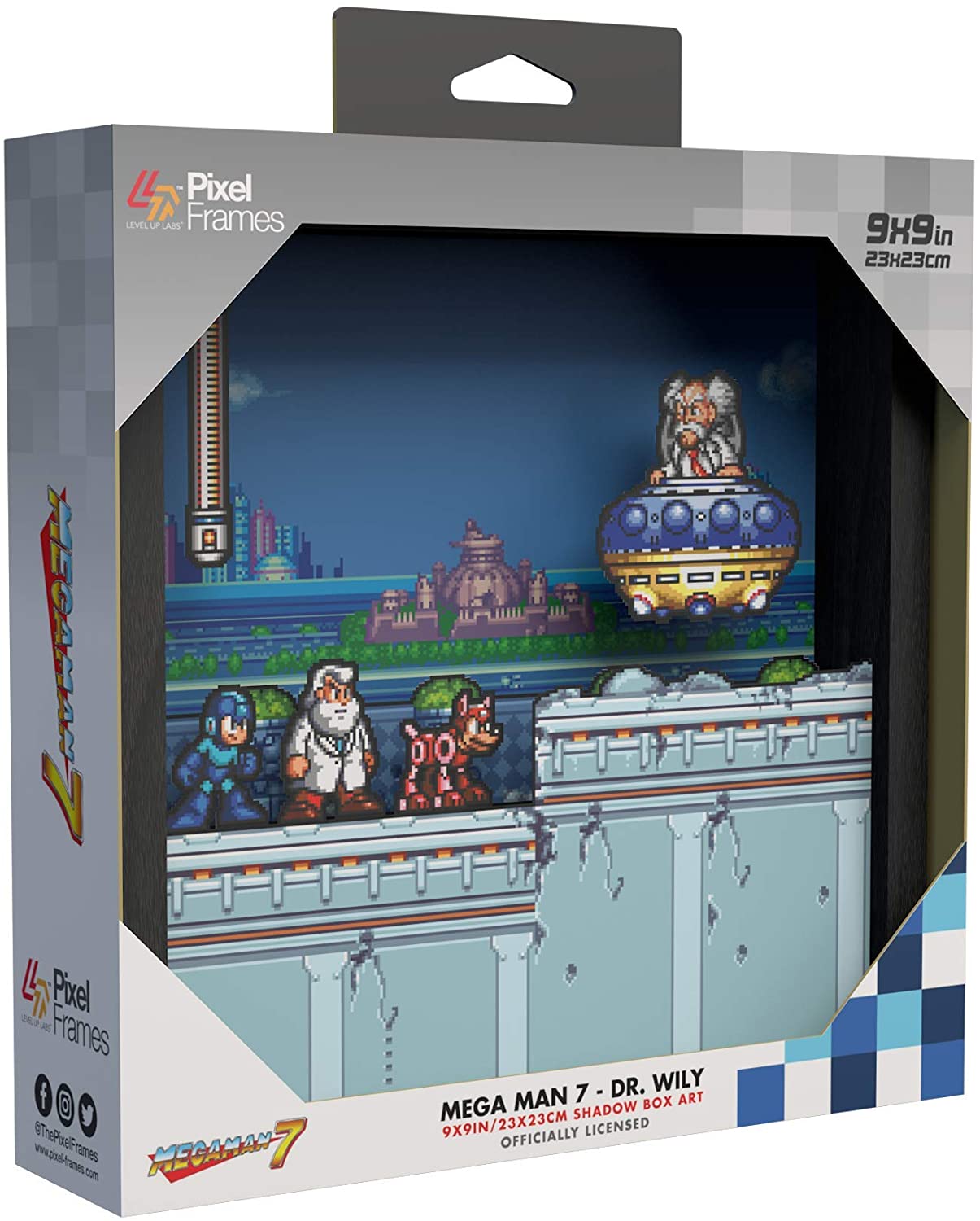 Pixel Frames - Megaman 7 Dr. Wily - Gamesellers.nl