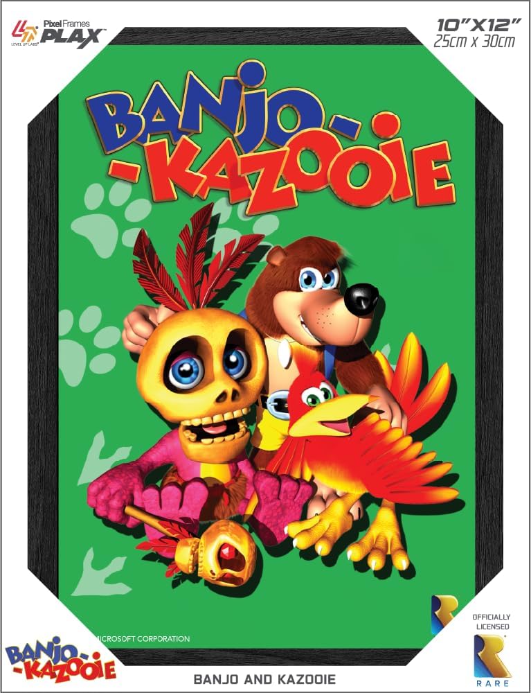 Pixel Frames Plax - Banjo - Kazooie - Gamesellers.nl