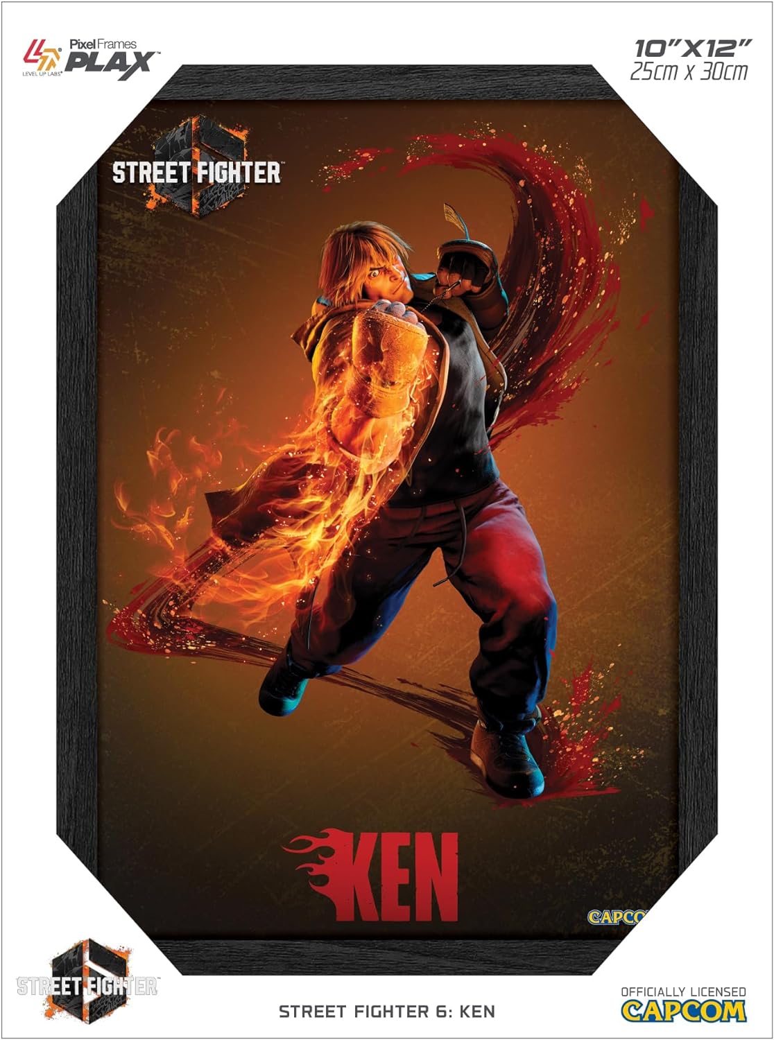 Pixel Frames Plax - Street Fighter 6: Ken - Gamesellers.nl