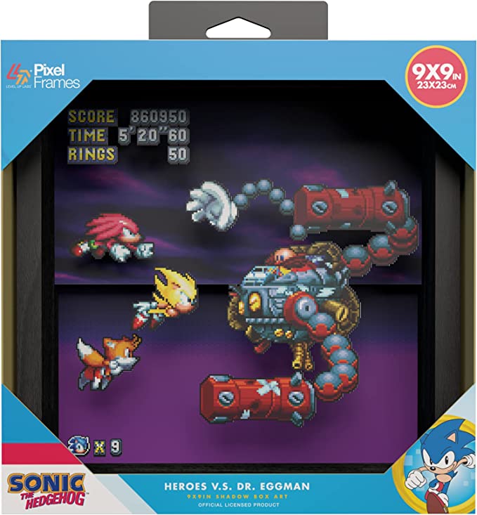 Pixel Frames - Sonic Mania Heroes vs Dr. Eggman - Gamesellers.nl