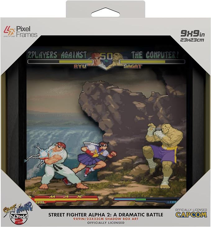 Pixel Frames - Street Fighter 2 Alpha: A dramatic battle - Gamesellers.nl