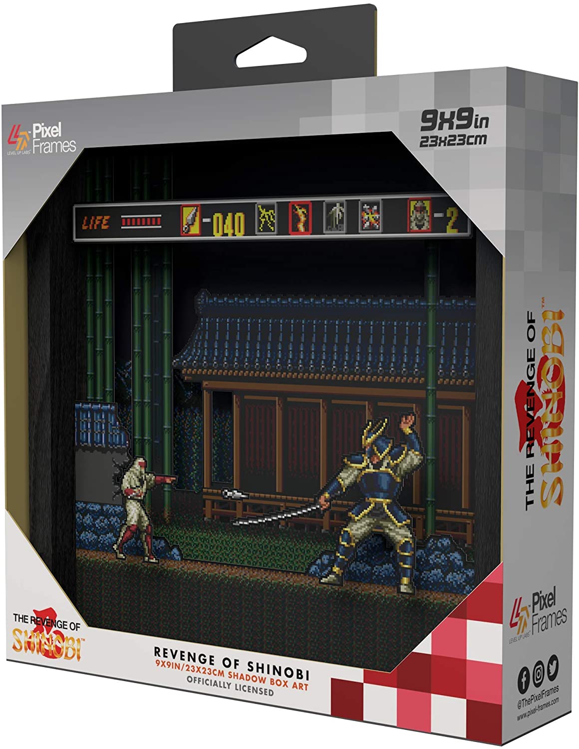 Pixel Frames - the revenge of the Shinobi - Gamesellers.nl