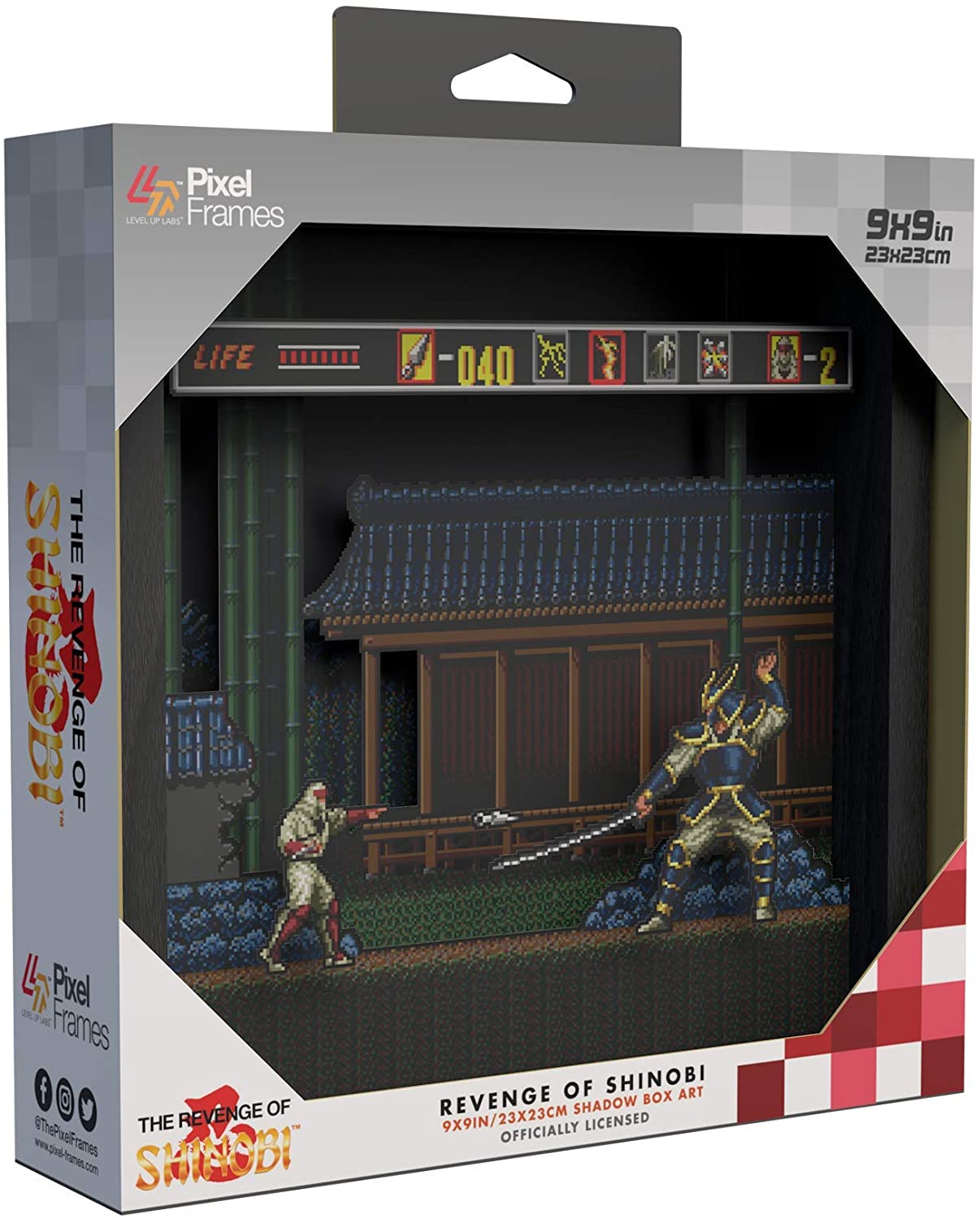 Pixel Frames - the revenge of the Shinobi - Gamesellers.nl