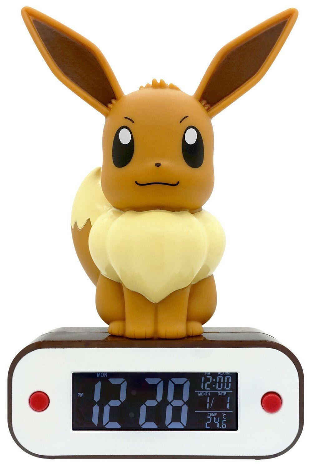 Pokemon: Sitting Eevee Light - Up 3D Alarm Clock - Gamesellers.nl