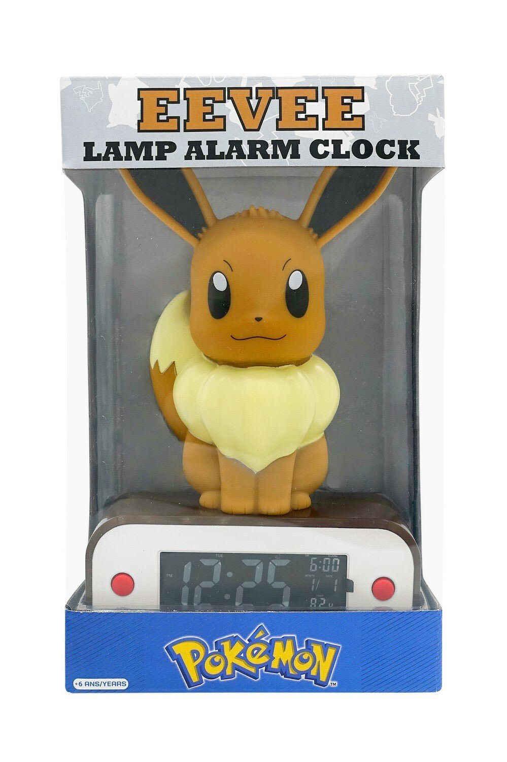 Pokemon: Sitting Eevee Light - Up 3D Alarm Clock - Gamesellers.nl