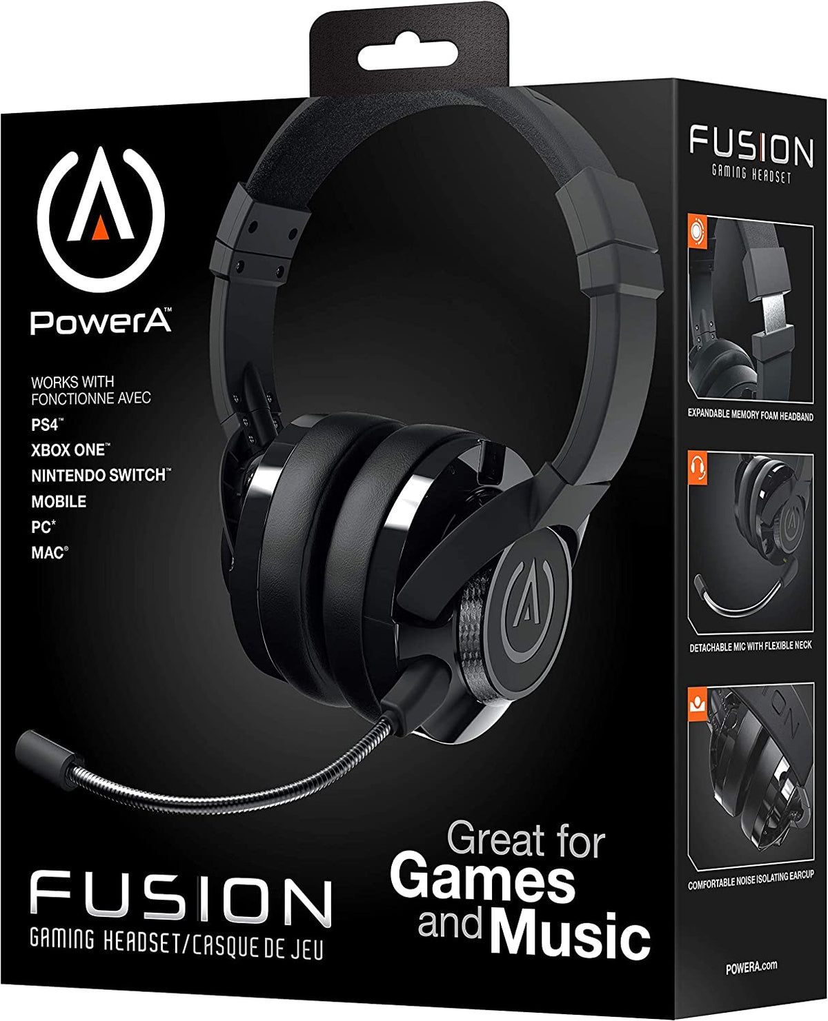 PowerA Wired Gaming Headset - Black - Gamesellers.nl