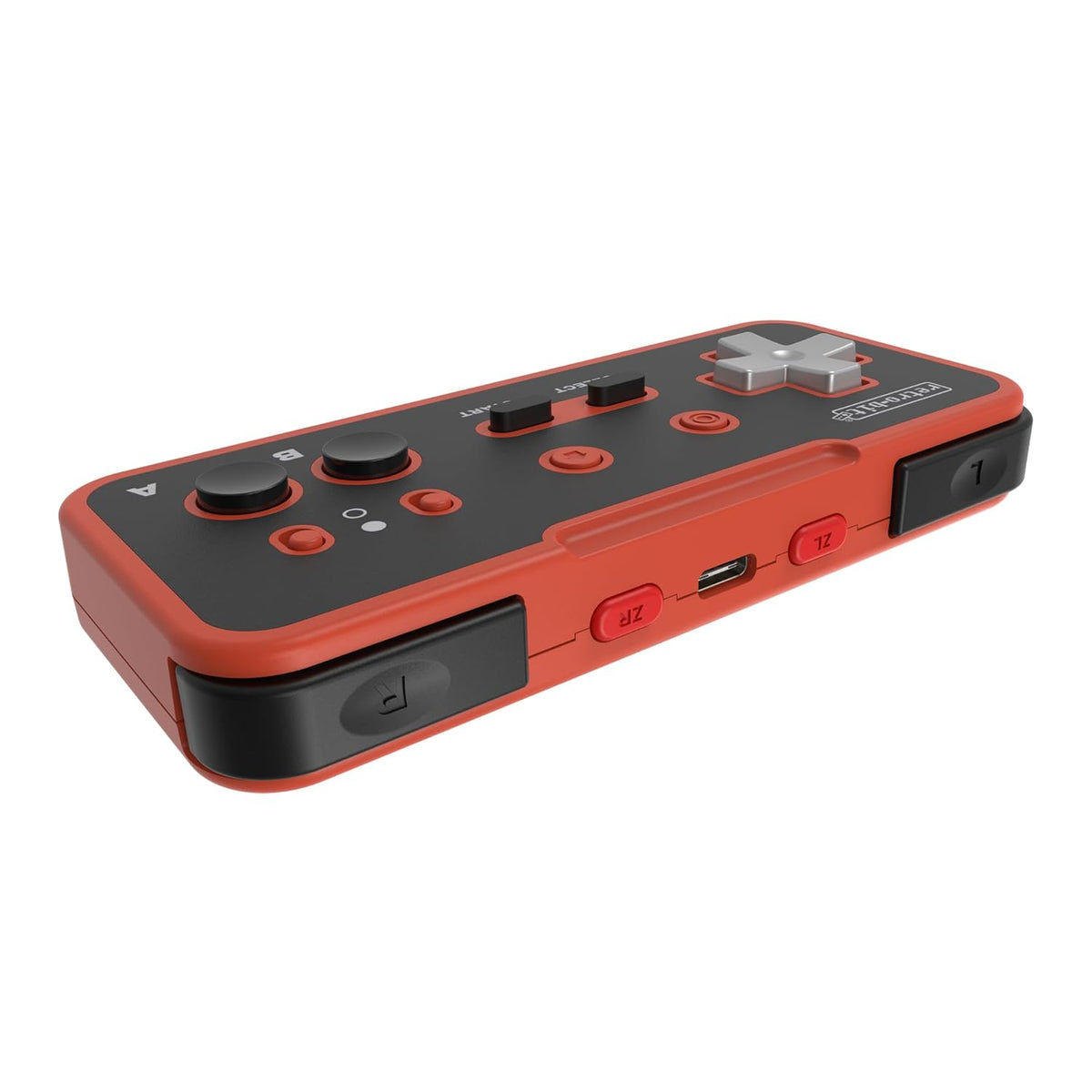 Retro - Bit Origin8 Wireless controller red/black - Gamesellers.nl