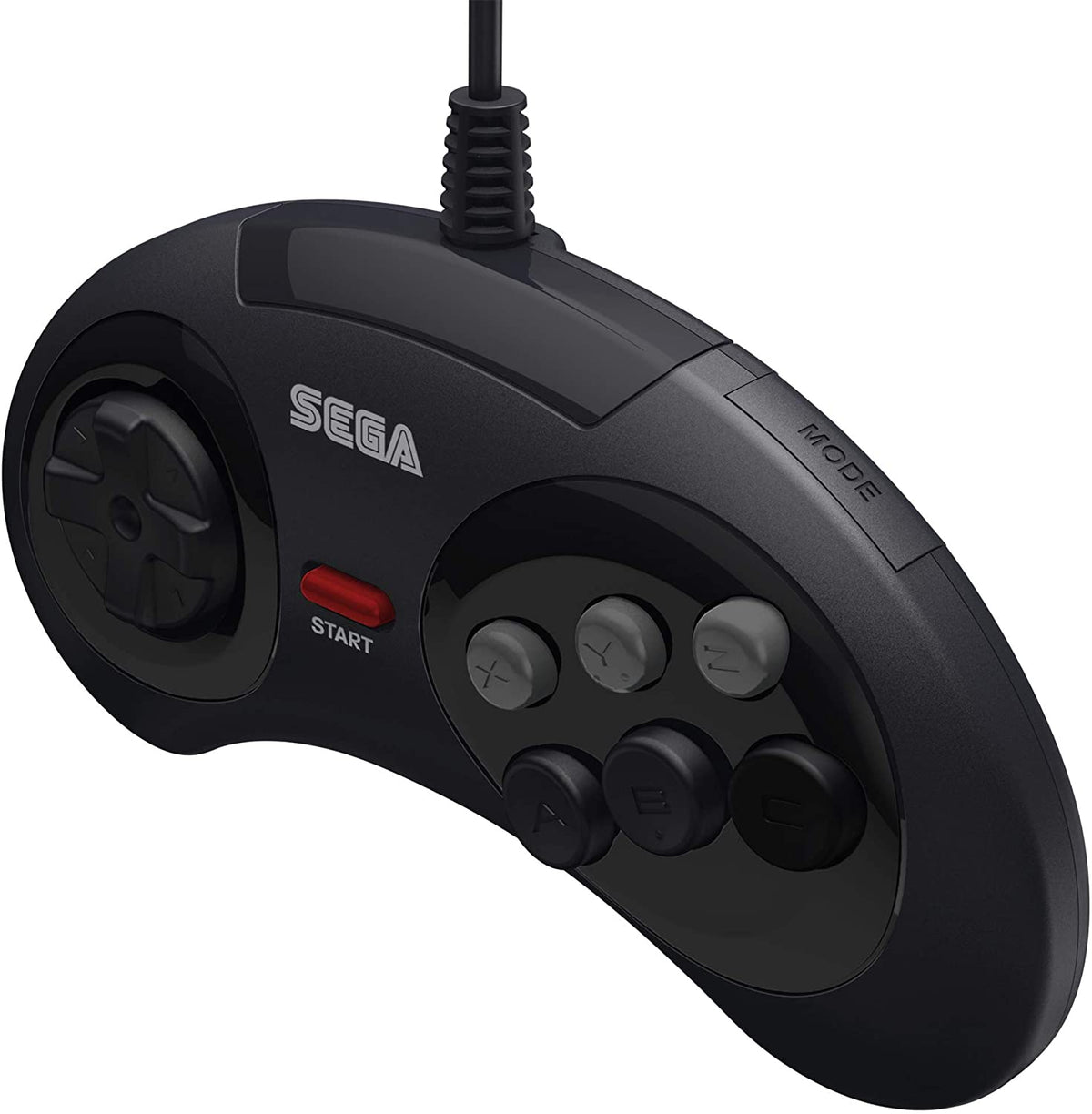 Retro - Bit SEGA Mega Drive 6 - Button Classic Controller black - Gamesellers.nl