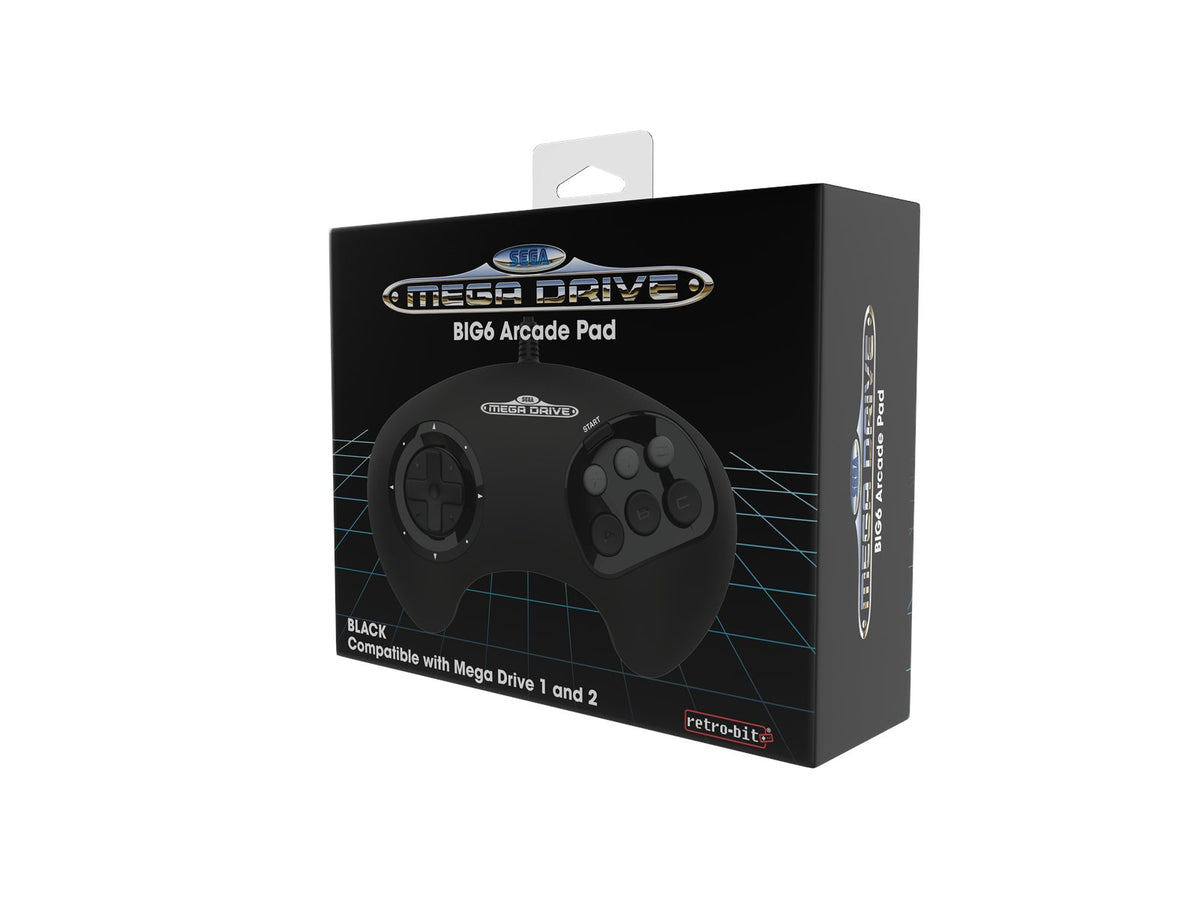 Retro - Bit SEGA Mega Drive BIG6 controller - Gamesellers.nl