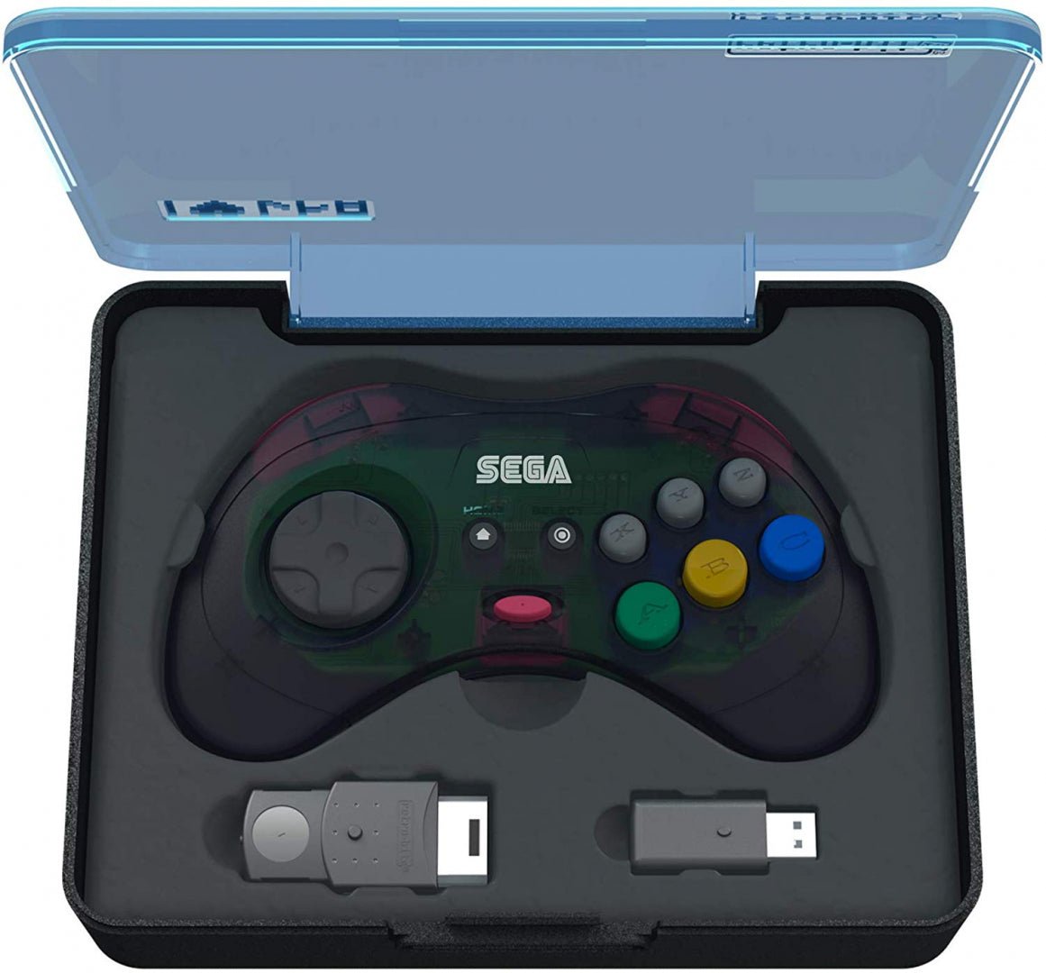 Retro - Bit SEGA Saturn 2.4G Wireless Controller slate grey - Gamesellers.nl