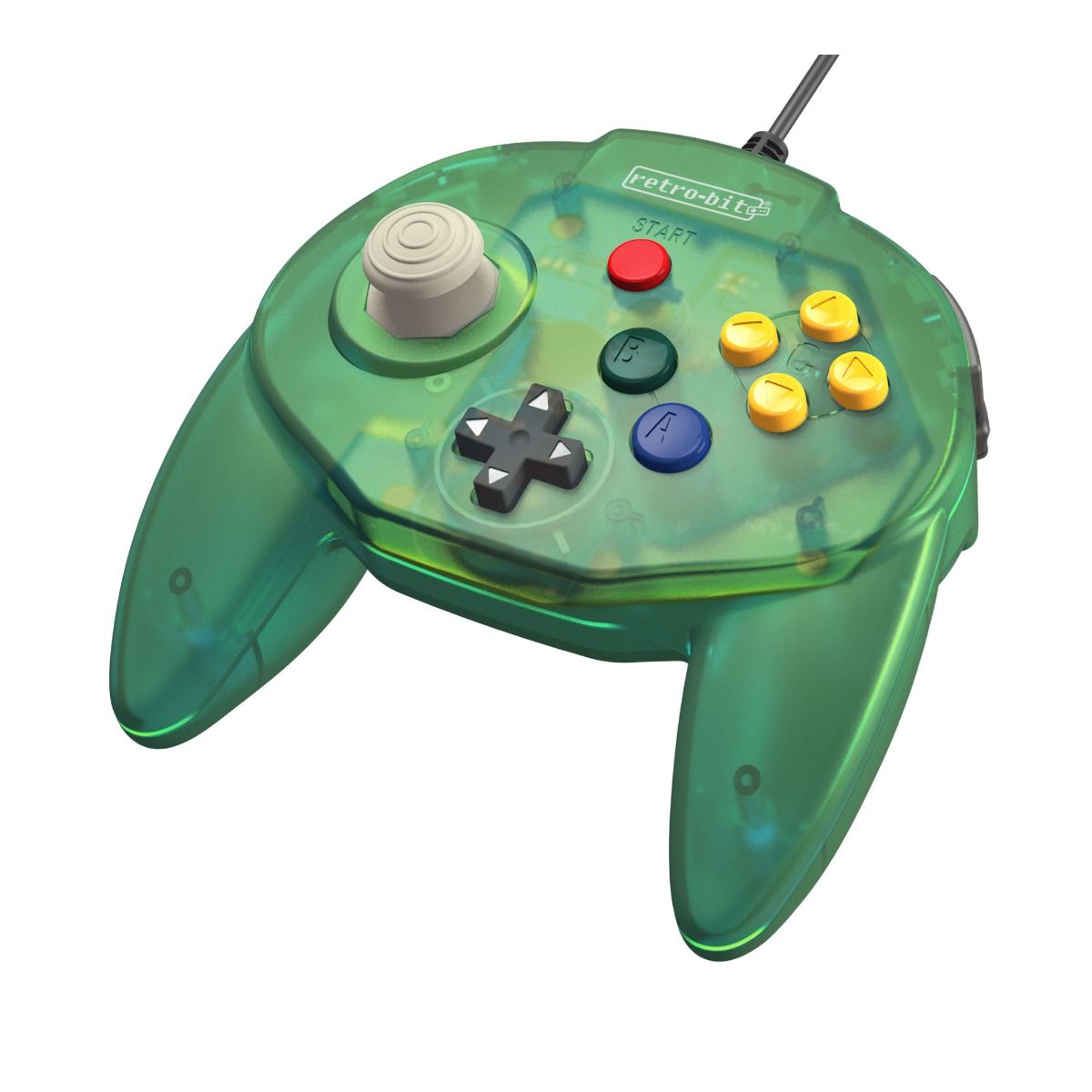 Retro - Bit Tribute 64 USB controller forest green - Gamesellers.nl