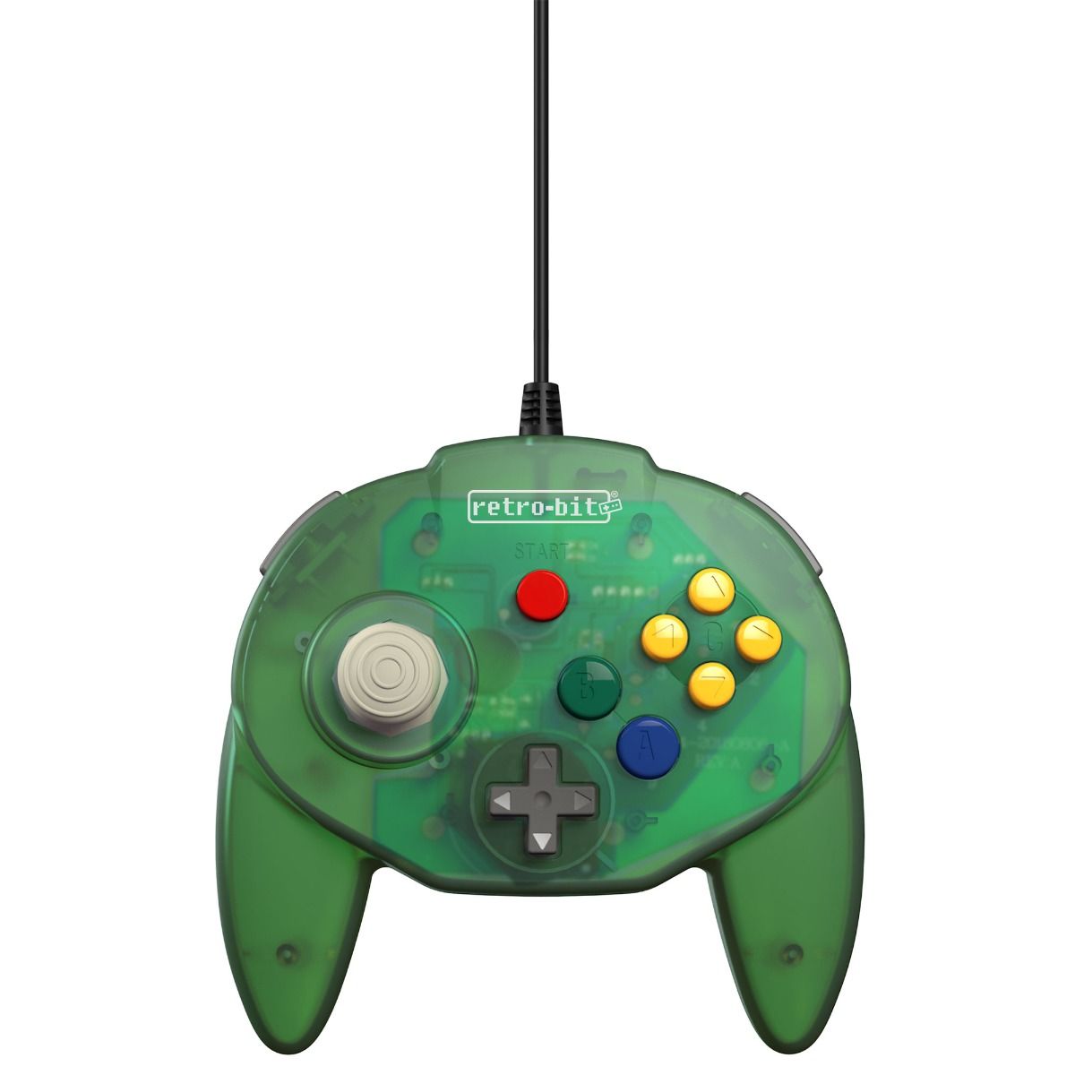 Retro - Bit Tribute 64 USB controller forest green - Gamesellers.nl