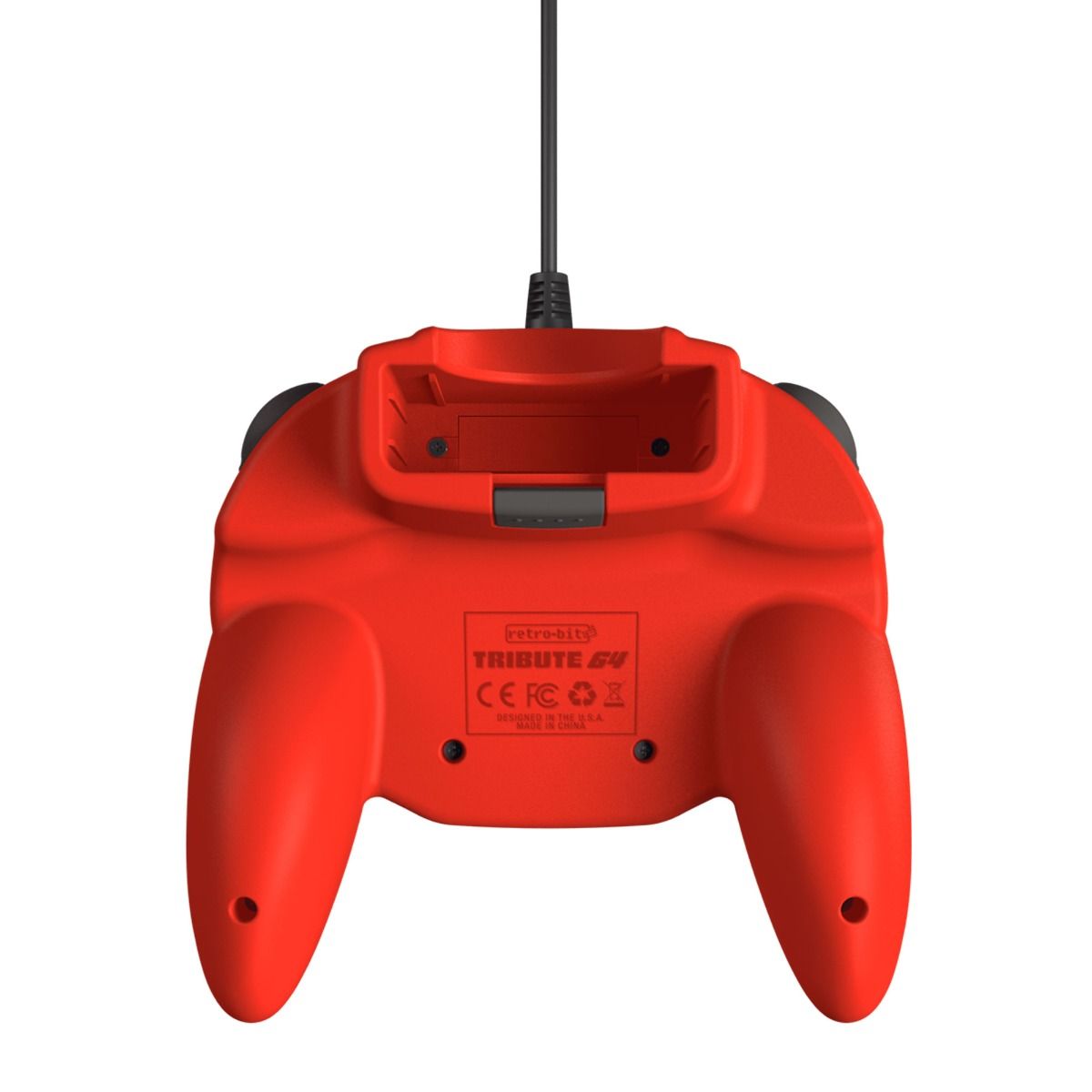 Retro - Bit Tribute 64 USB controller red - Gamesellers.nl