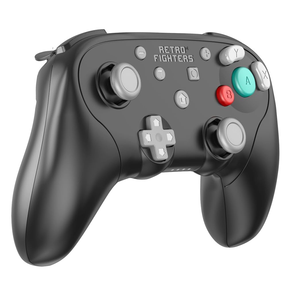 Retro Fighers BattlerGC wireless controller zwart - Gamesellers.nl