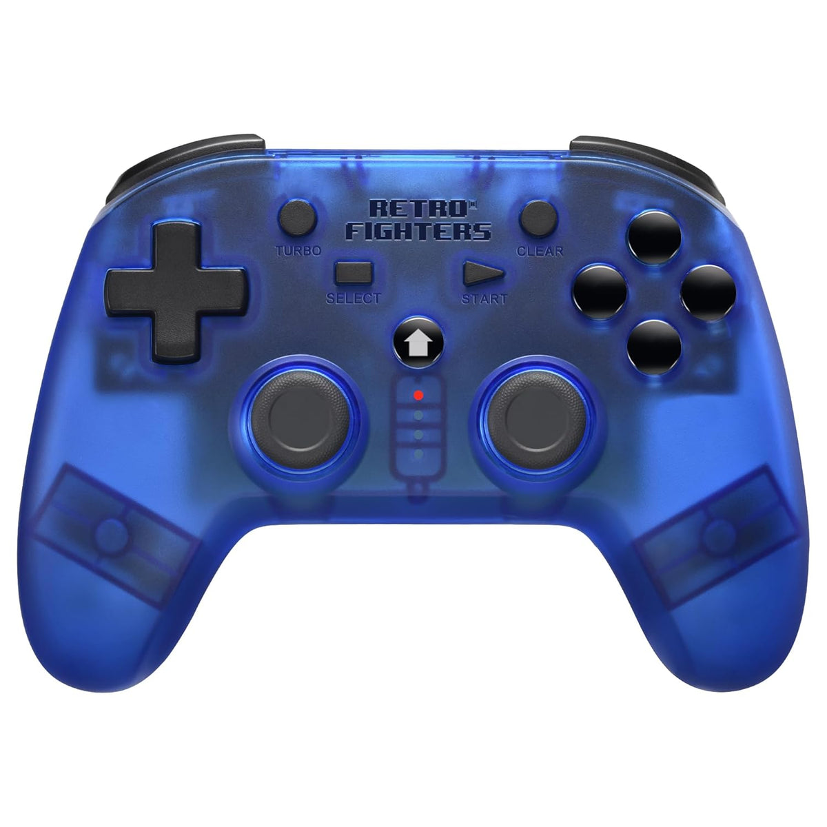 Retro Fighters PS Defender 2.4G wireless controller blue - Gamesellers.nl