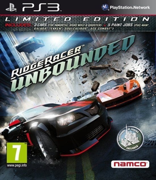 Ridge Racer unbounded limited edition - Gamesellers.nl