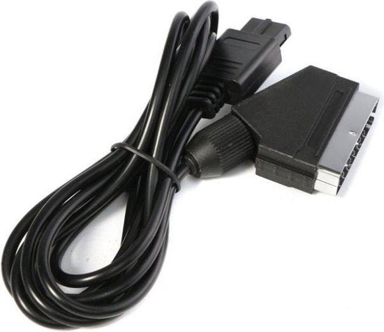 Scart AV kabel voor Super Nintendo / Nintendo 64 / Gamecube - Gamesellers.nl