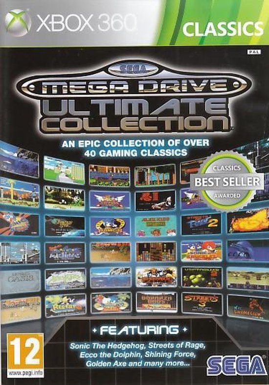 Sega Mega Drive ultimate collection - Gamesellers.nl