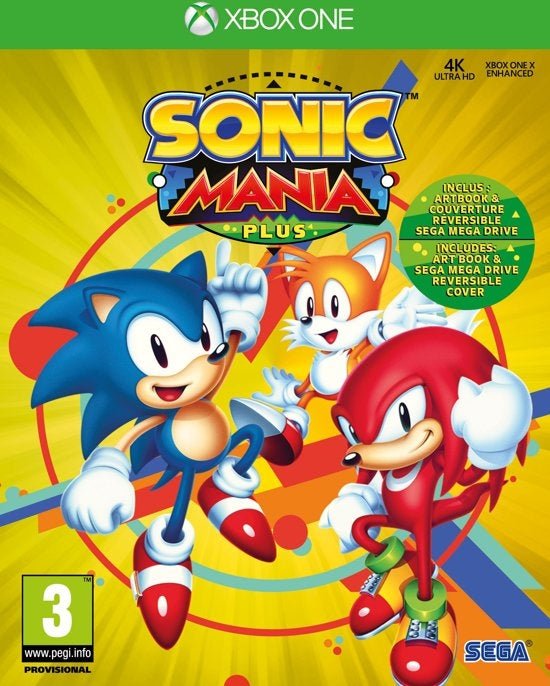 Sonic Mania plus (met artbook) - Gamesellers.nl