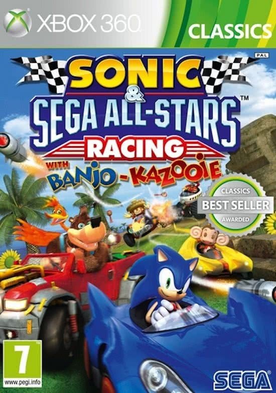 Sonic &amp; Sega all - stars racing with Banjo &amp; Kazooie - Gamesellers.nl