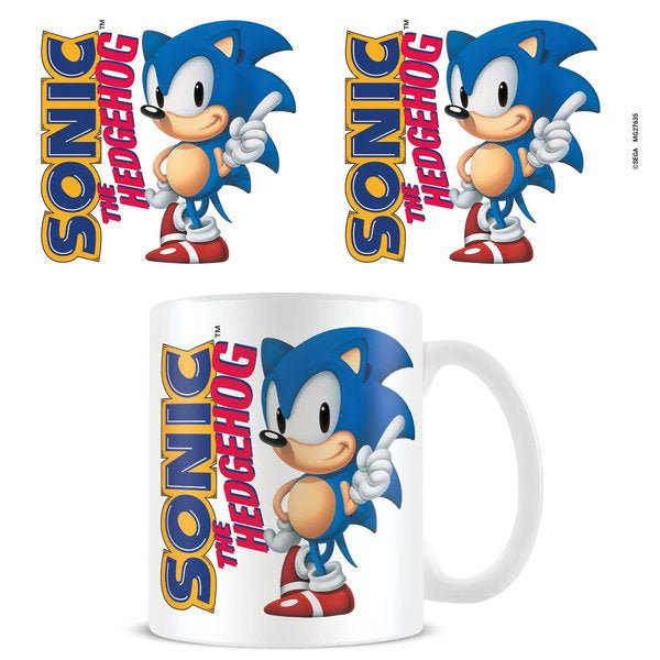 Sonic the Hedgehog classic gaming icon mug - Gamesellers.nl